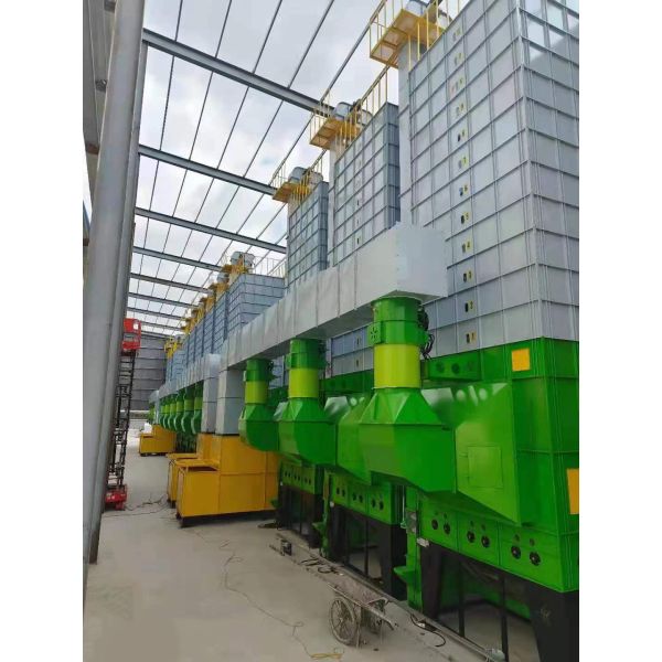 3000L Batch Type Dual Centrifugal Fan Grain Handler Dryer Continuous Flow