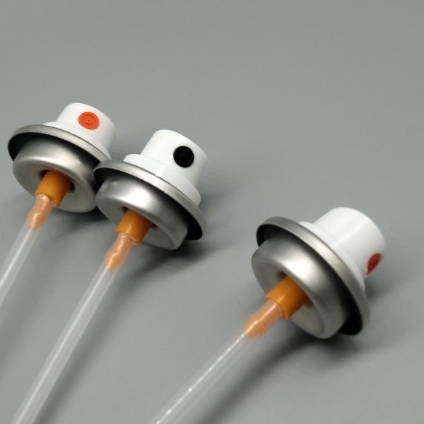 Professional paint application using aerosol valve system