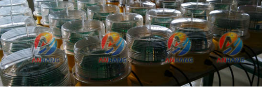 Solar Obstruction Light For Large Engineer Machinery