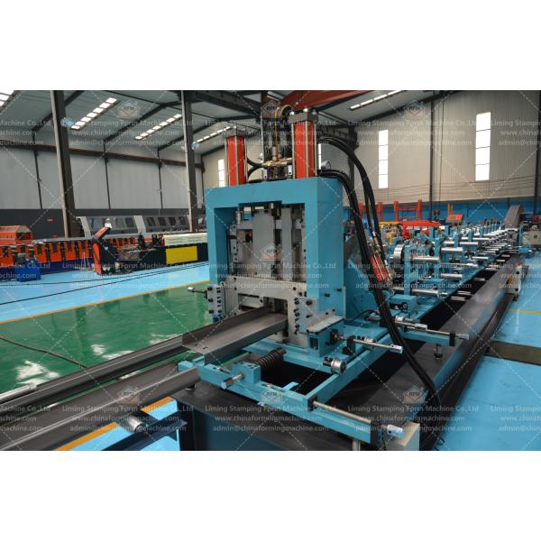 Automatic Purlin Roll Forming Machine with Chain Transmission and PLC Control for Producing Various Sizes of C and Z Purlin Profiles