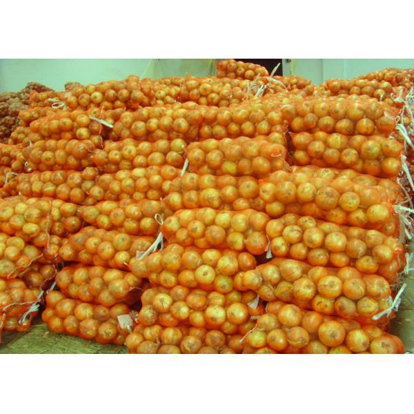 Multi Colored Polypropylene Mesh Drawstring Bags / Mesh Fruit Bags For Packaging