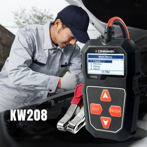 Quality 8-16v 2000CCA Auto Battery Capacity Meter KONNWEI KW208 for sale