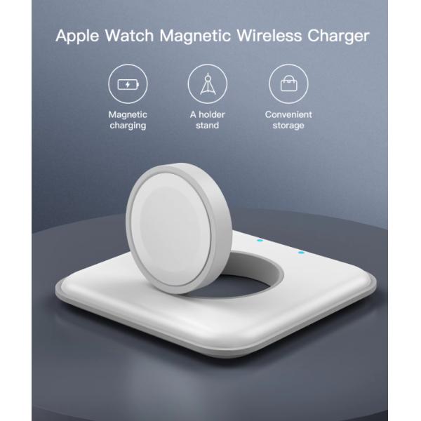 Plastic Wireless Apple Smartwatch Charger 1A with 1m Cable