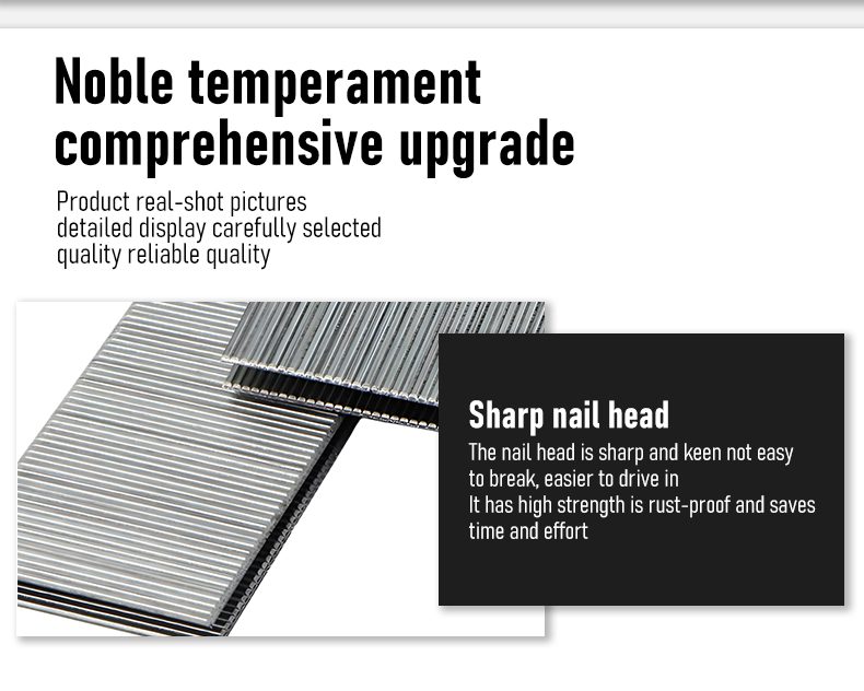 1013J U-Shaped Galvanized Pneumatic Staples for Sofas and Cabinets