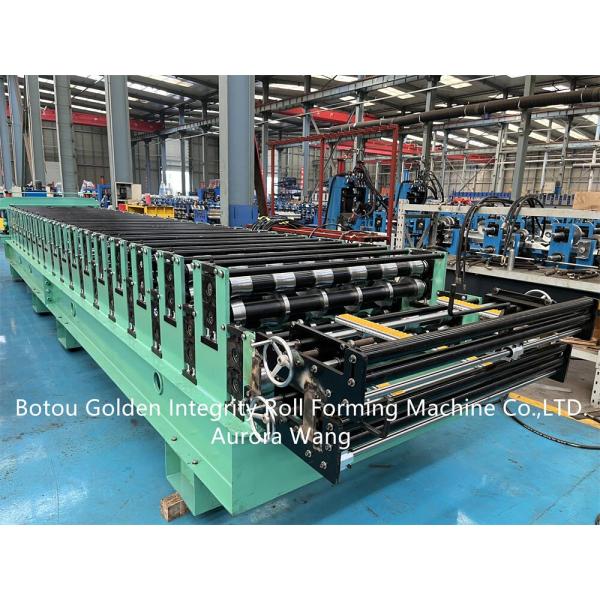 PLC Corrugated Sheet Forming Machine 5.5kw building materials