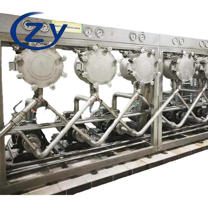 Quality Optimized Multicyclone Unit with Customizable Design for Enhanced Starch Processing Efficiency for sale