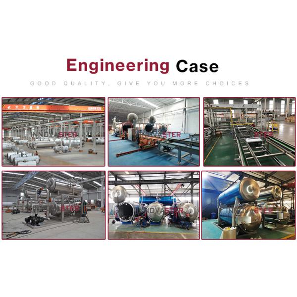High Temperature Sterilization Rotary Retort for Thick Liquid Food Processing Machine