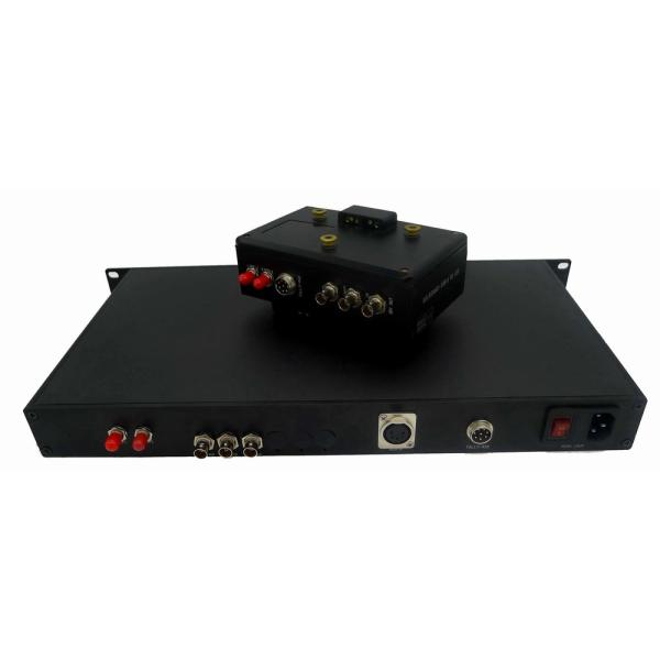 Camera-Mountable 3G/HD-SDI,ENG/PGM,Intercom,Genlock,Tally,Remote,Timecode to fiber Optic tranceiver