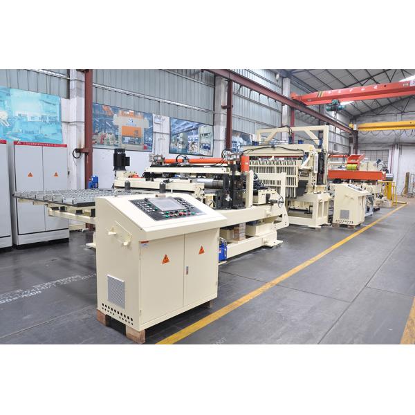 400mm Width Servo Roller Decoiler Straightener Feeder Sheet Metal Coil Process