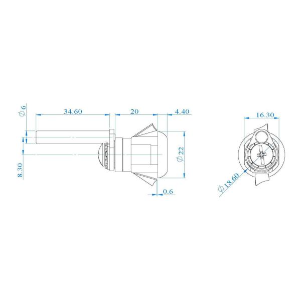 High Quality Central Lock for Metal Cabinet Locks