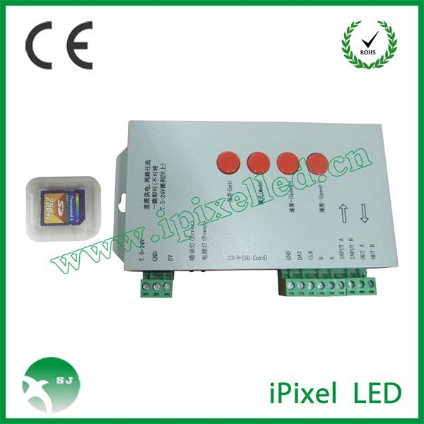 Intelligent Programming LED Pixel Controller T-1000S For Modules Bar