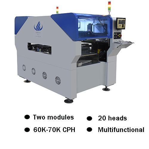 70000cph LED Components Placement Machine For IC Capacitor Resistor