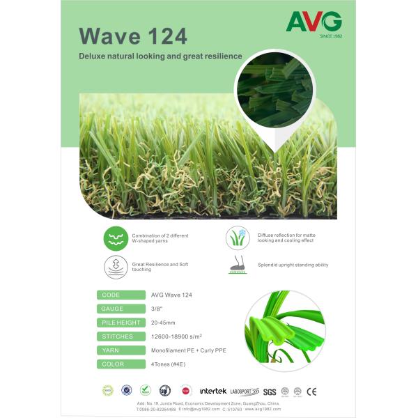 Grass Floor For Garden Landscape Grass Artificial 35MM Colored Artificial Grass