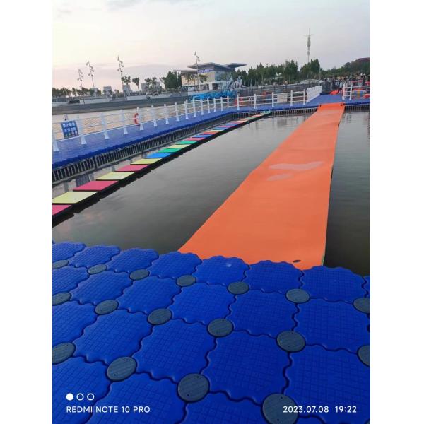 UV Resistant PE Pontoon Easy Install Connect For Flexible Configurations