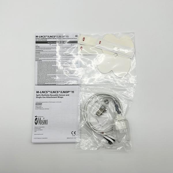 2505 M-LNCS YI SpO2 Multisite Reusable Sensor and Adhesive Wraps