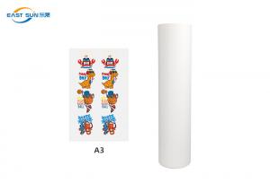 Quality 0.075mm PET Film DTF Transfer Paper Double Sides Matte Printing for sale