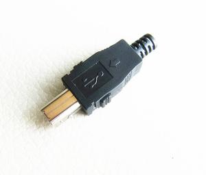 Quality USB 2.0 Type B male Connector with Lock for sale