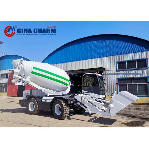 4 Cubic Meter Self Loading Concrete Transit Mixer
