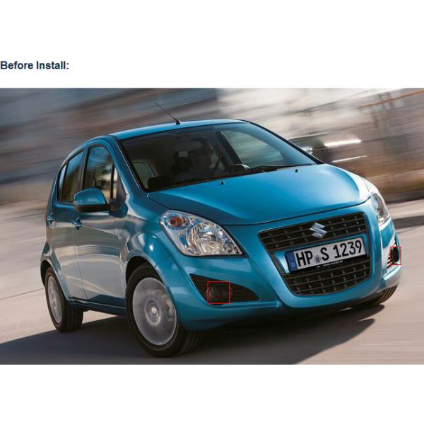 High quality car styling led fog light with drl function for Suzuki Splash