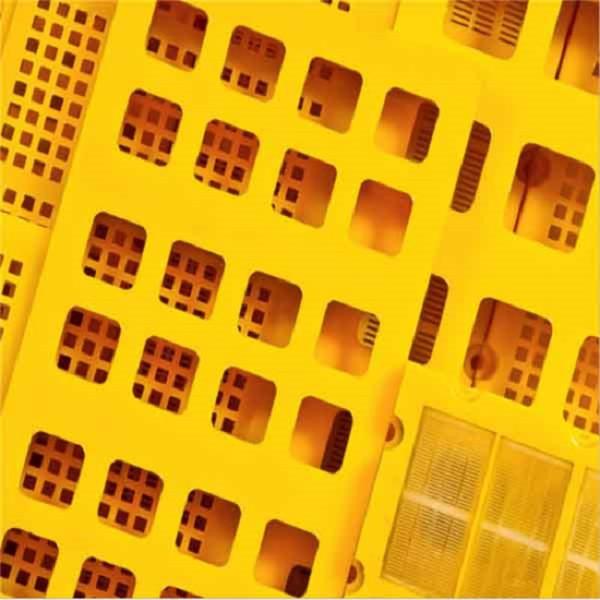 Modular Polyurethane Dewatering Screen 305x305mm with High Screening Efficiency and Linear Type Design
