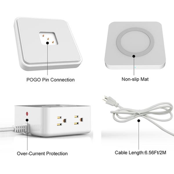 Qi Universal Wireless Charger Touch Lamp Bluetooth Speaker Gesture Sensing Lamp