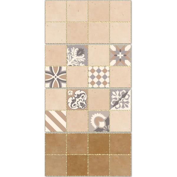 Brown 300x600mm Ceramic Wall Tile for Kitchen - AAA Grade Clay