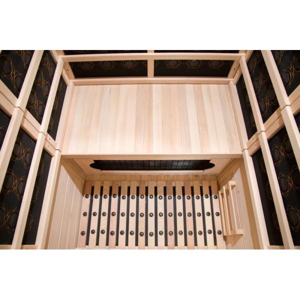 High Quality Computer Control Panel Detox Sweating Sauna Room Solid Wood Infrared Sauna Room Bath Box Household