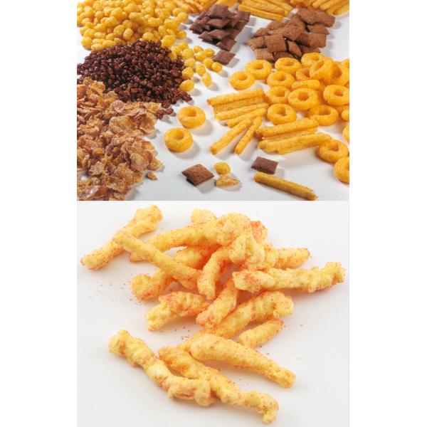 Electricity Powered Snack Food Machinery With Customizable PLC Control System