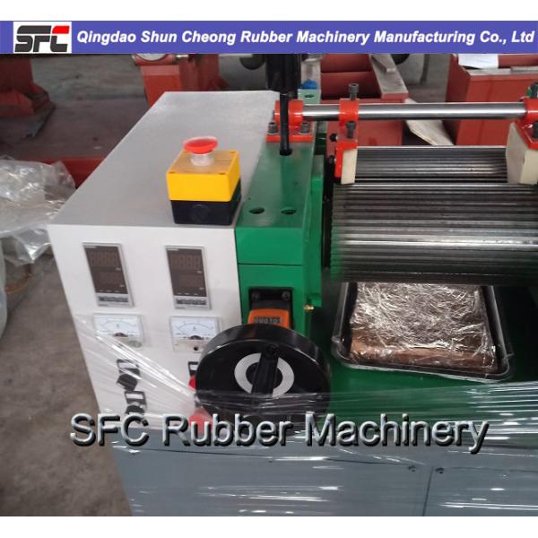 Long Service Life 6" Lab Open Mill Rubber Mixing Machine Two Roll