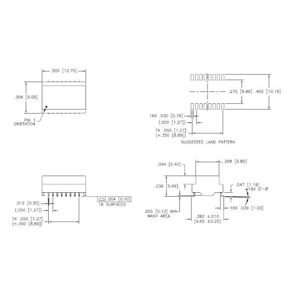 20uH E2082FNL lan isolation transformer In networking module