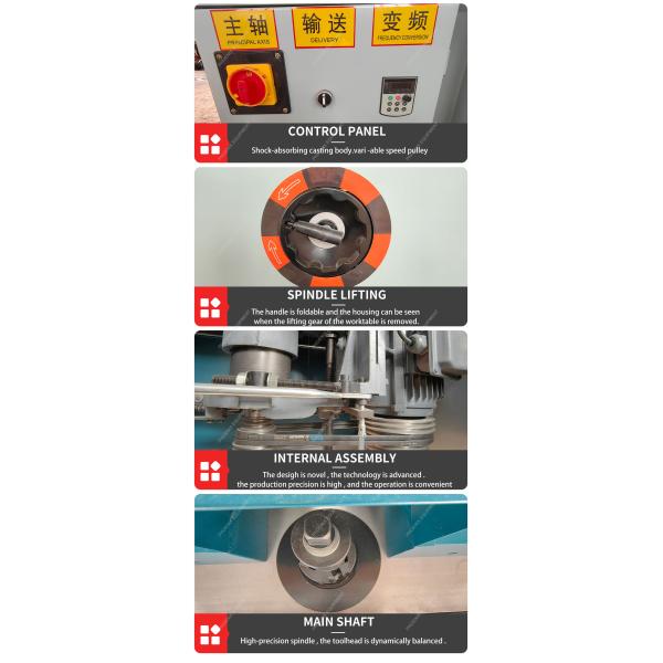 Fully Automatic Conveying End Milling Vertical Spindle Moulder for High Demand Market