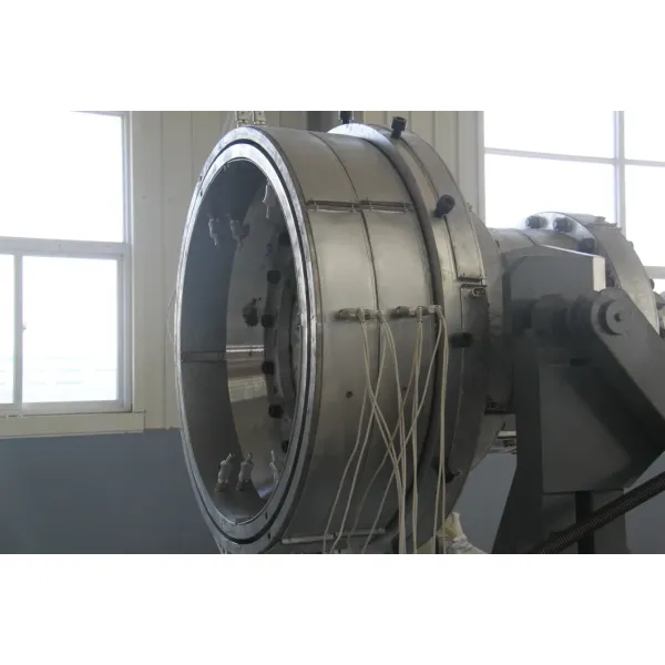 Automatic Large-Diameter Pre-Insulated Pipe Production Line with Vacuum Calibration and Single-Screw Extruder