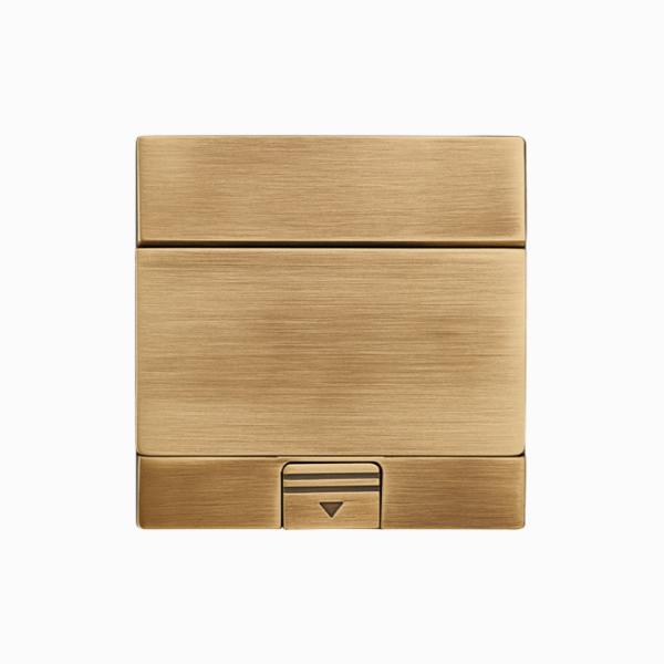 Floor Brass Wall Pressure Switch Socket Board ISO9001 Approved