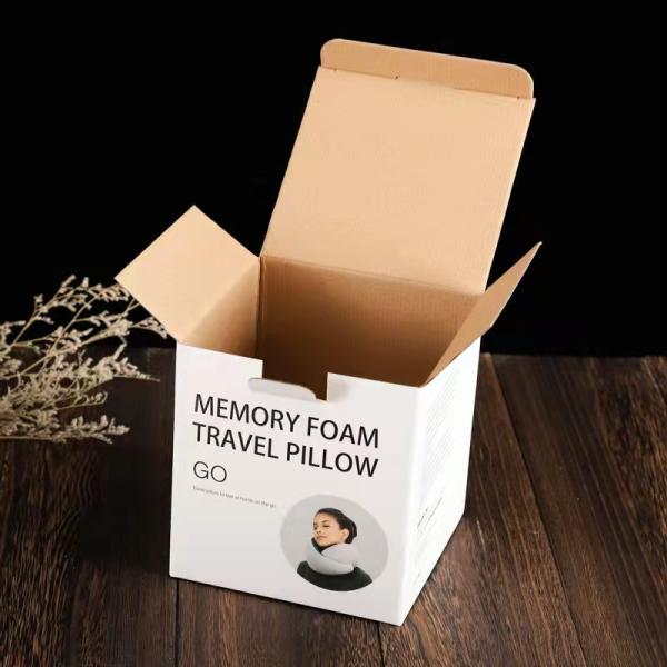 pink plain Custom Printed Shipping Boxes 12x12x6 Recyclable