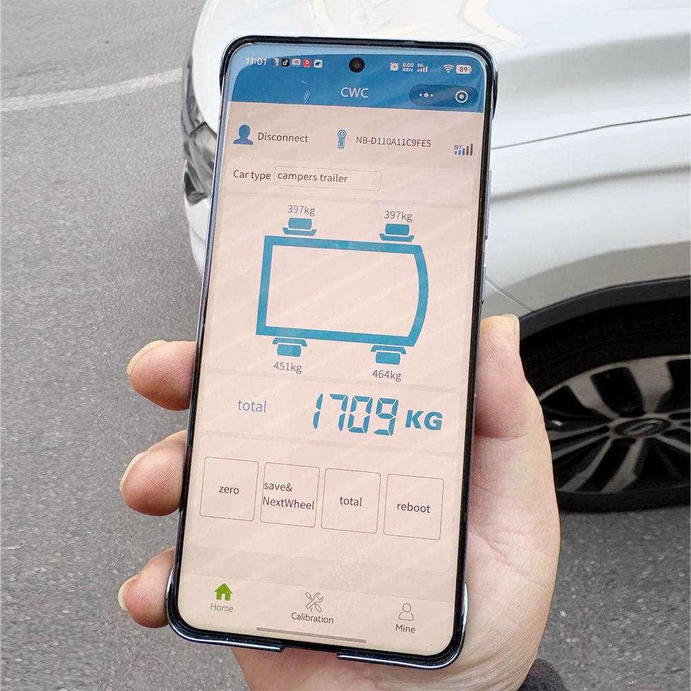 Reich Caravan Weight Control solution designed to optimize caravan load distribution and improve road safety for transport companies
