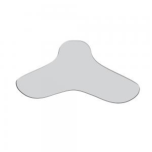 Quality Adhesive Soft Glued Mounted Gel Nose Pad Removed Without Residue For CPAP Mask for sale