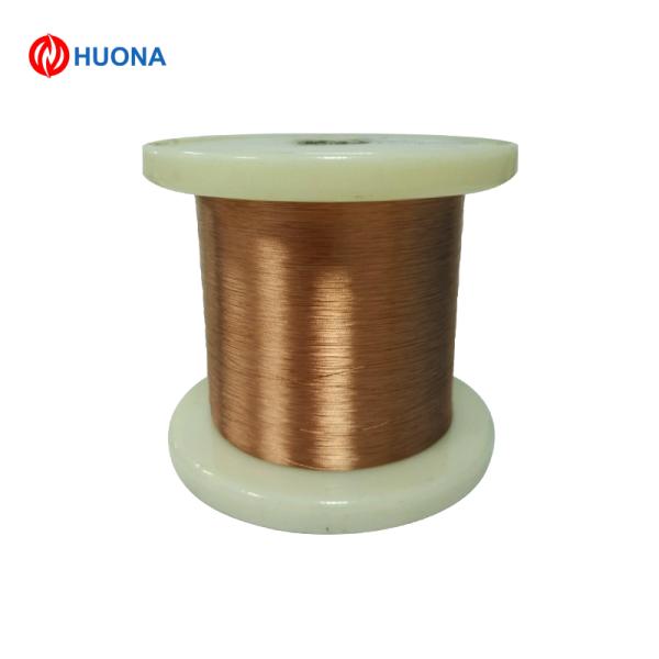 Buy CuNi40 Constantan Enameled Wire 0.1mm Polyimide 220 Temper at wholesale prices