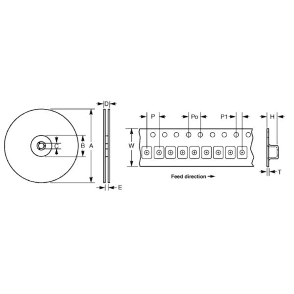 POE36PR-12ED 36W PoE Flyback And Forward Transformers 1500Vrms