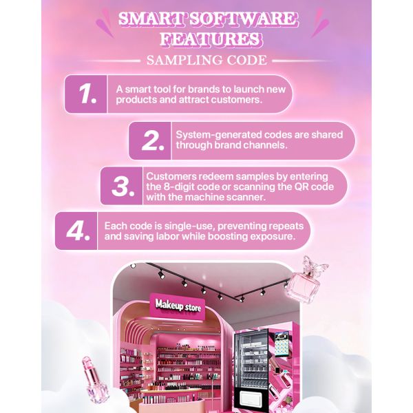 Cosmetics Vending Machine | Smart Makeup Sampling Solution