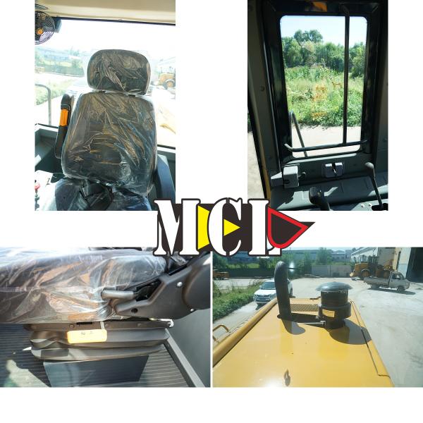 Articulated 5 Ton Wheel Loader 3200mm Dump Clearance For Construction