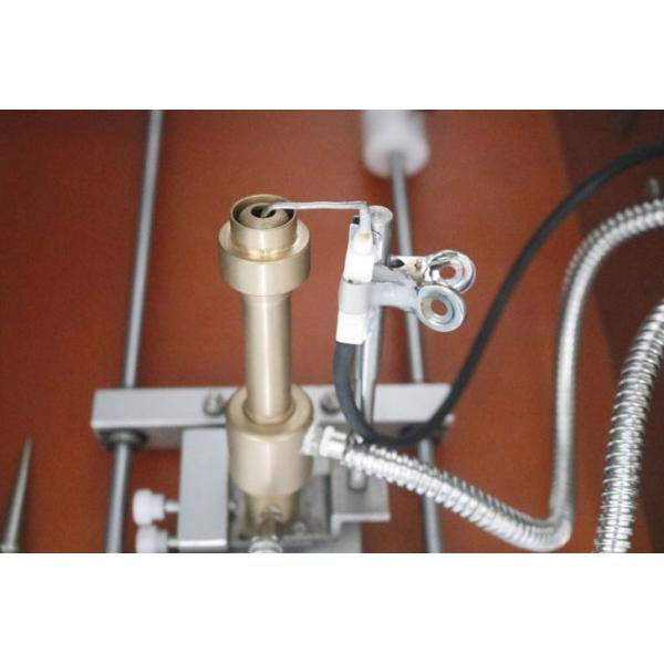 IEC60332 Flammability Testing Equipment , Single Cable Vertical Burning 1 M³Electrical Control Test Chamber 1000w