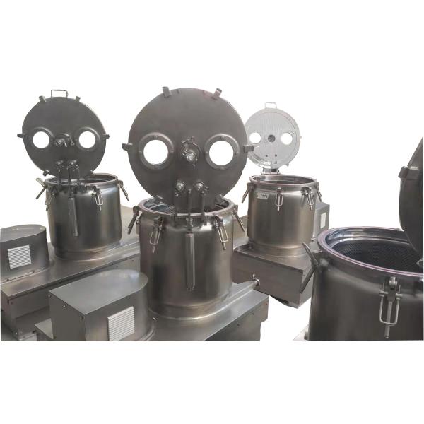 SS304 Top Discharge CBD Jacketed Herbal Hemp Extraction Machine