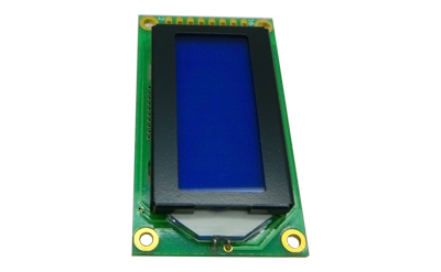 Alphanumeric 0802 8x2 LCD Display Module 16 Pin Character STN COB Screen