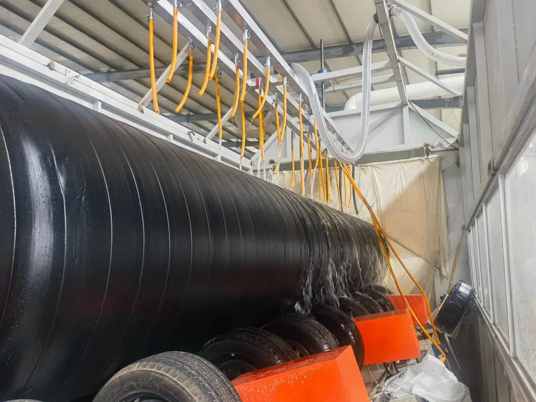 Polyurethane Foam Spray Coating Machine for Steel Pipes
