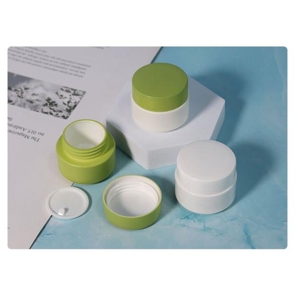 10g Lip Balm Containers Empty Double Wall PP Jar Cosmetic For Packaging