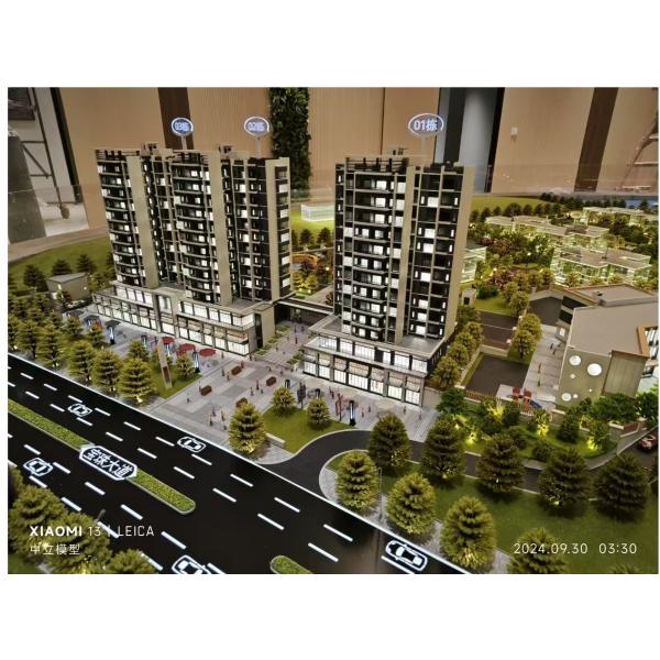 Commercial Architectural Scale Model Contemporary 1:150 Scale Model