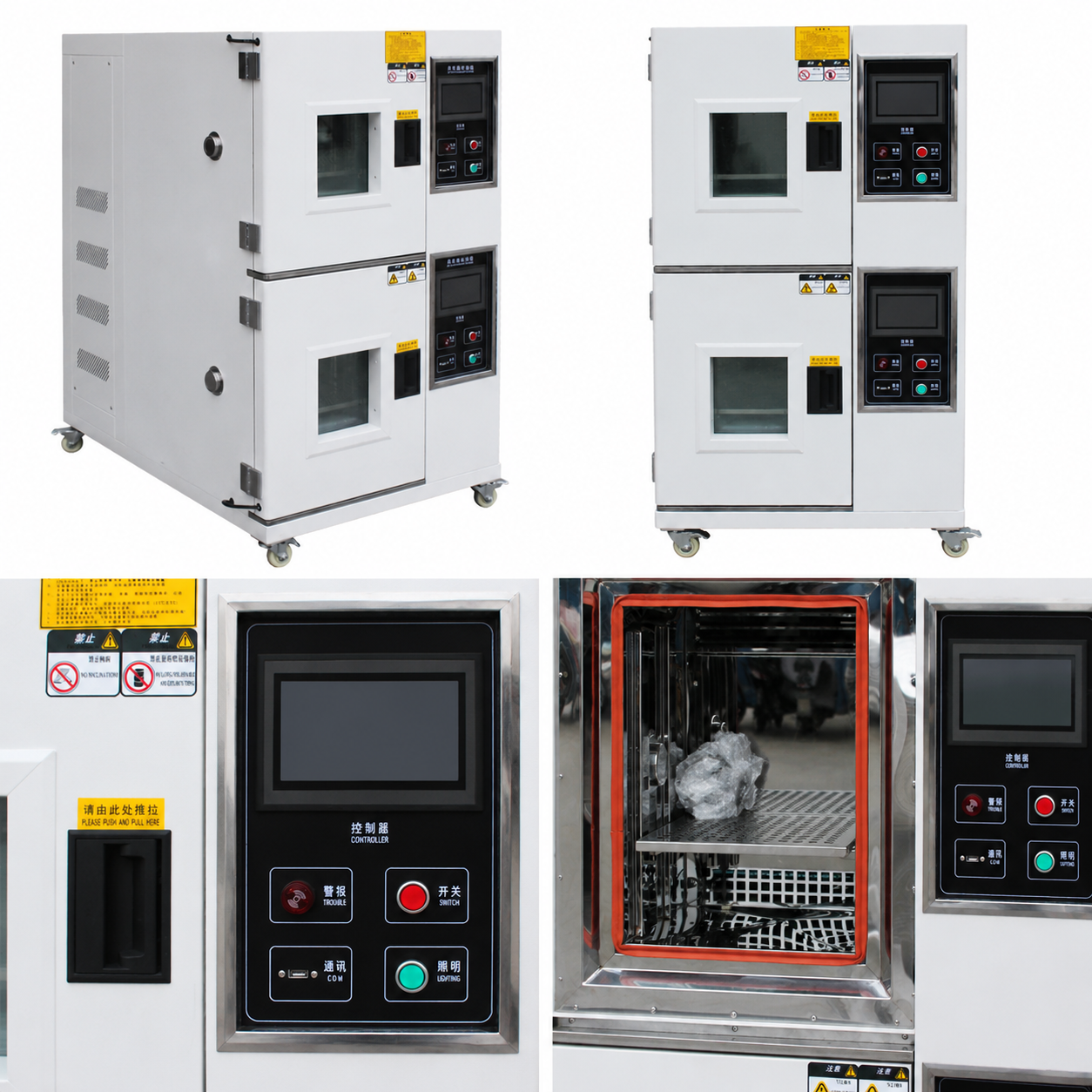 Double Layer Programmable High And Low Temperature Chamber