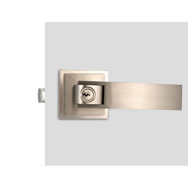 Secure Tubular Door Latches / Passage Door Handle Lock Easy Installation