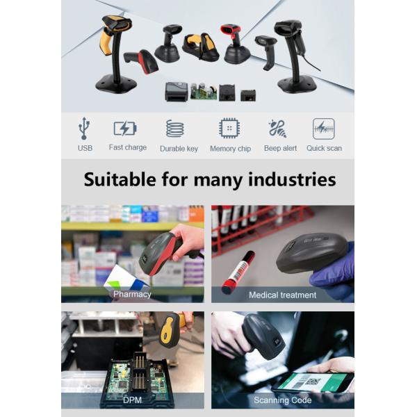 High Performance Industrial Handheld 2D Barcode Scanner Android TC8205 Digital Keyboard PDA