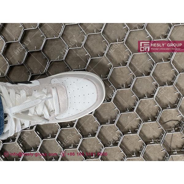 06cr17Ni12Mo2 Hex Metal Armoring refractory linings in furnaces | 2.0X50mm | 48mm hexmetal mesh | 1000X1000mm